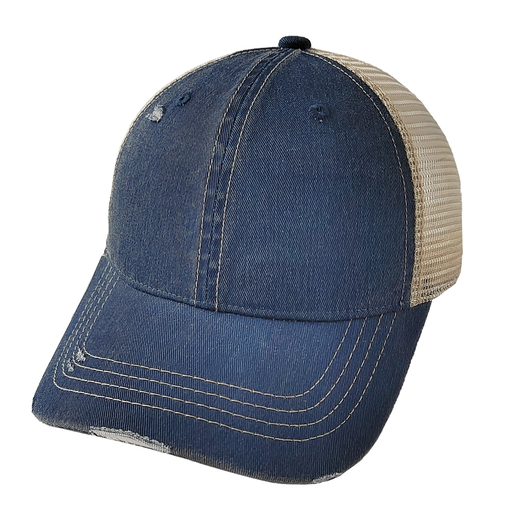 navy blue coated cotton twill trucker.jpg